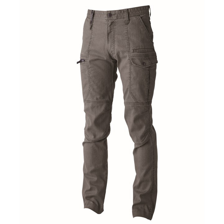 寅壱 9530-219 カーゴパンツ ディープグレー 正面