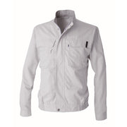 寅壱 2151-124 長袖ブルゾン シルバー 正面