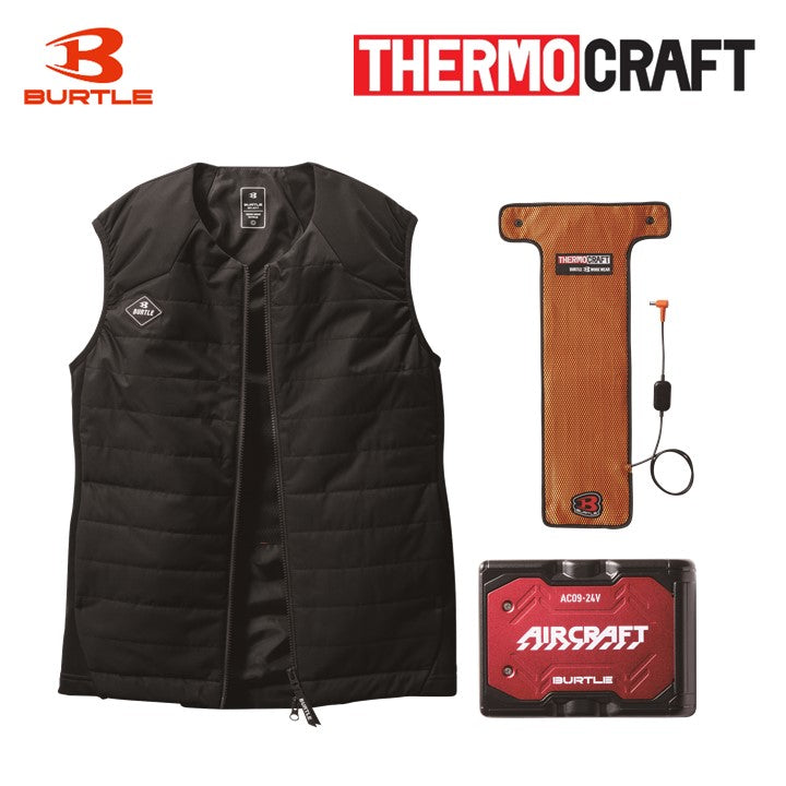 バートル　Lヒーターベスト　バッテリー　ポーチ　セット バートル Lヒーターベスト バッテリー ポーチ セット - メルカリ