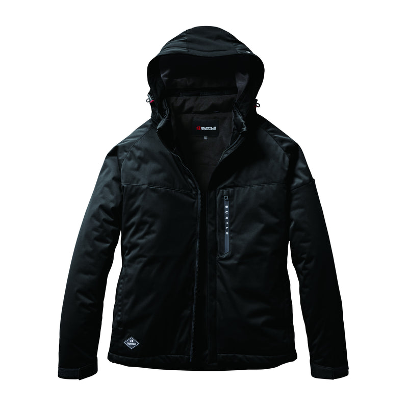 バートル 3260 ストレッチフーディ防寒ジャケット ブラック