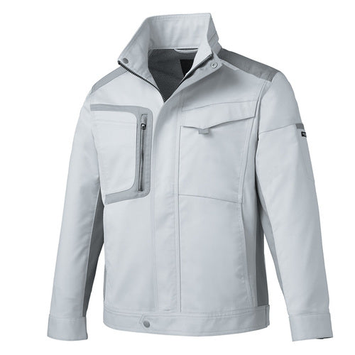 クロダルマ 675シリーズ 32675 長袖ジャンパー ユニセックスユニフォーム グレー