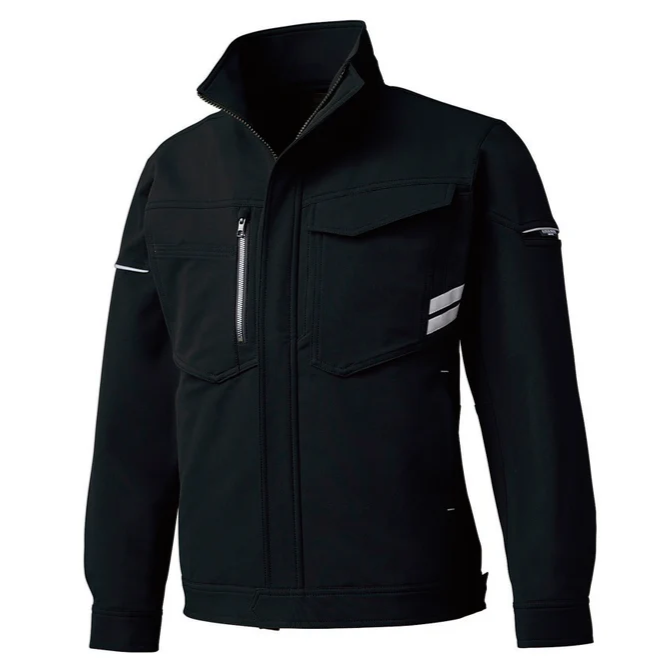 クロダルマ 679シリーズ 32679 長袖ジャンパー ユニセックスユニフォーム ブラック