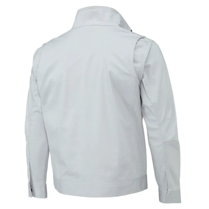 クロダルマ 682シリーズ 32682 長袖ジャンパー ユニセックスユニフォーム シルバー