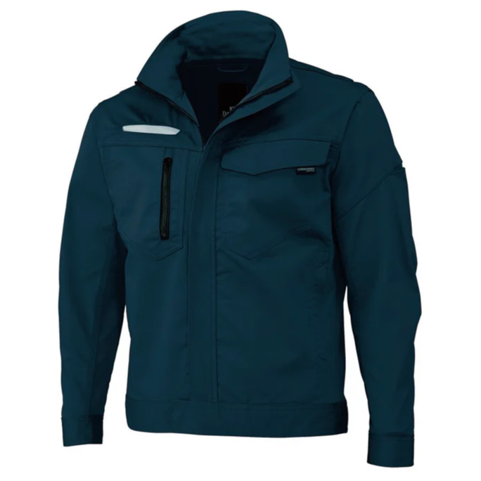 クロダルマ 682シリーズ 32682 長袖ジャンパー ユニセックスユニフォーム ネイビー