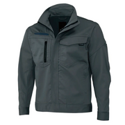 クロダルマ 682シリーズ 32682 長袖ジャンパー ユニセックスユニフォーム チャコールグレー