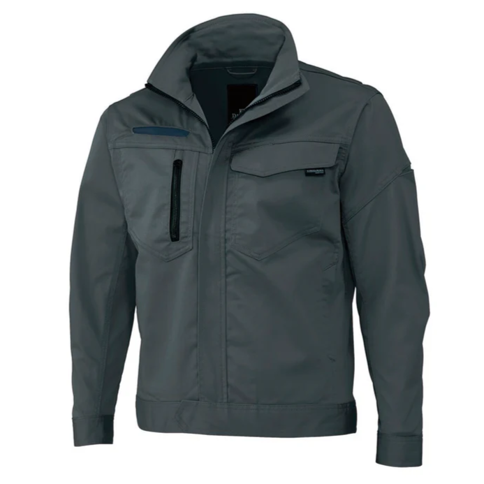 クロダルマ 682シリーズ 32682 長袖ジャンパー ユニセックスユニフォーム チャコールグレー