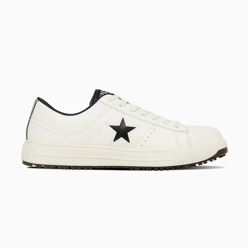 コンバース 安全靴 ONE STAR ワンスター 33701751 ホワイト×ブラック