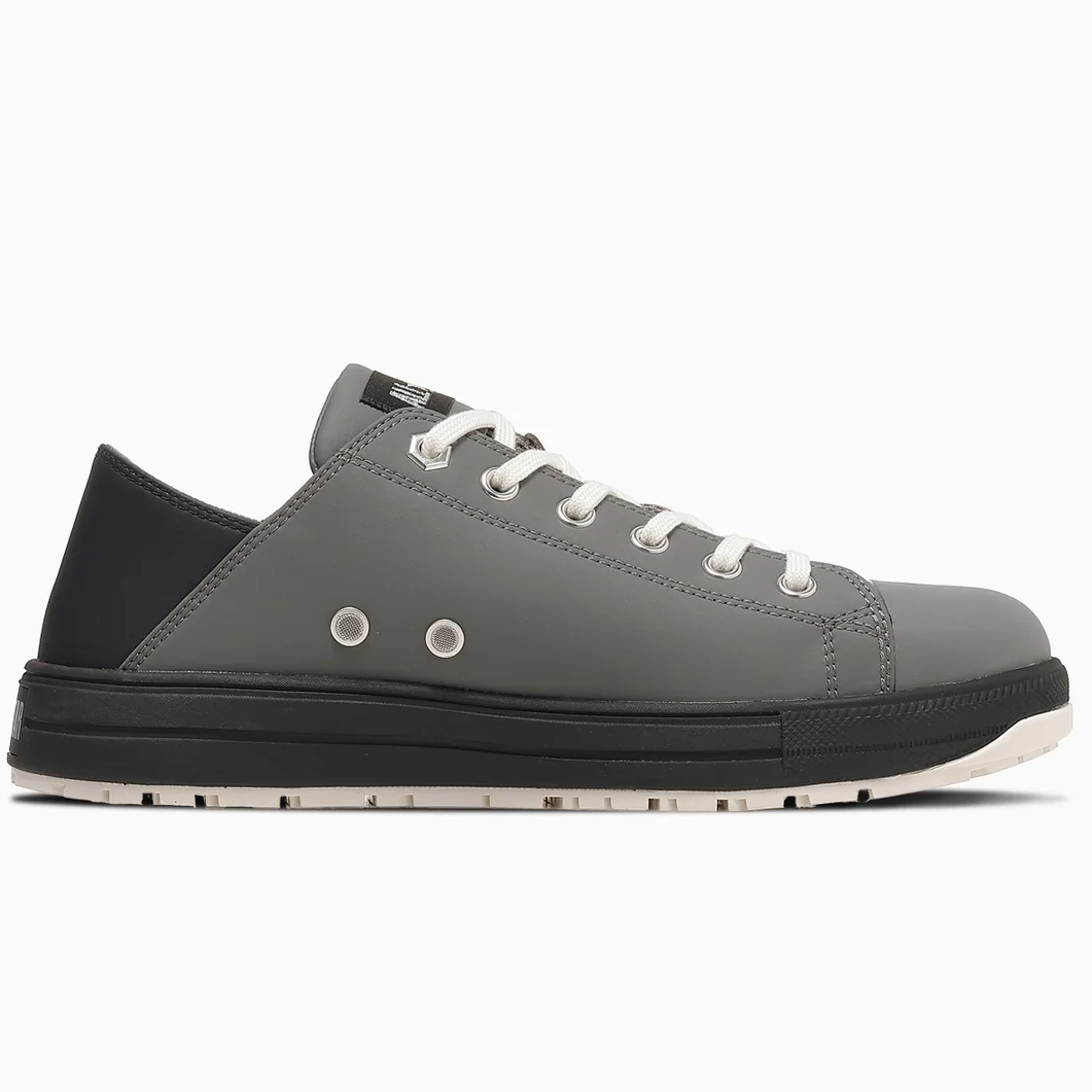 CONVERSE ALL STAR PS II BB OX 踵踏み可セーフティシューズ チャコール×ブラック