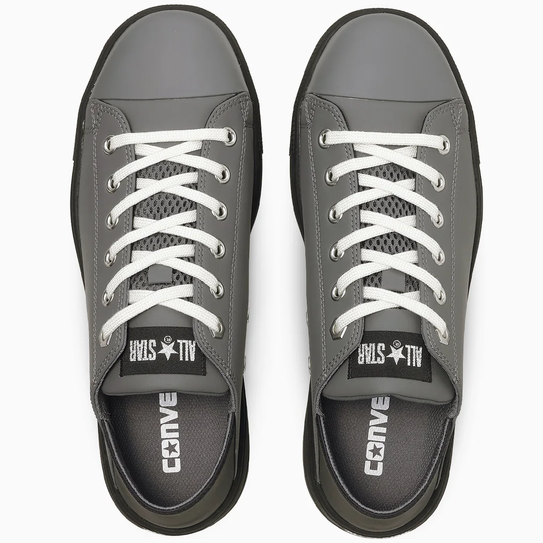 CONVERSE ALL STAR PS II BB OX 踵踏み可セーフティシューズ チャコール×ブラック