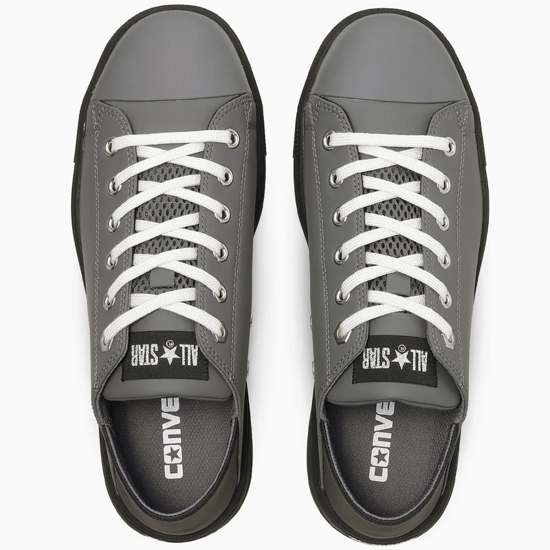 CONVERSE ALL STAR PS II BB OX 踵踏み可セーフティシューズ チャコール×ブラック