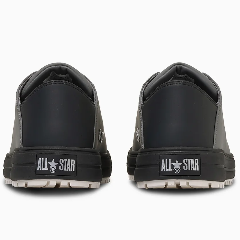 CONVERSE ALL STAR PS II BB OX 踵踏み可セーフティシューズ チャコール×ブラック