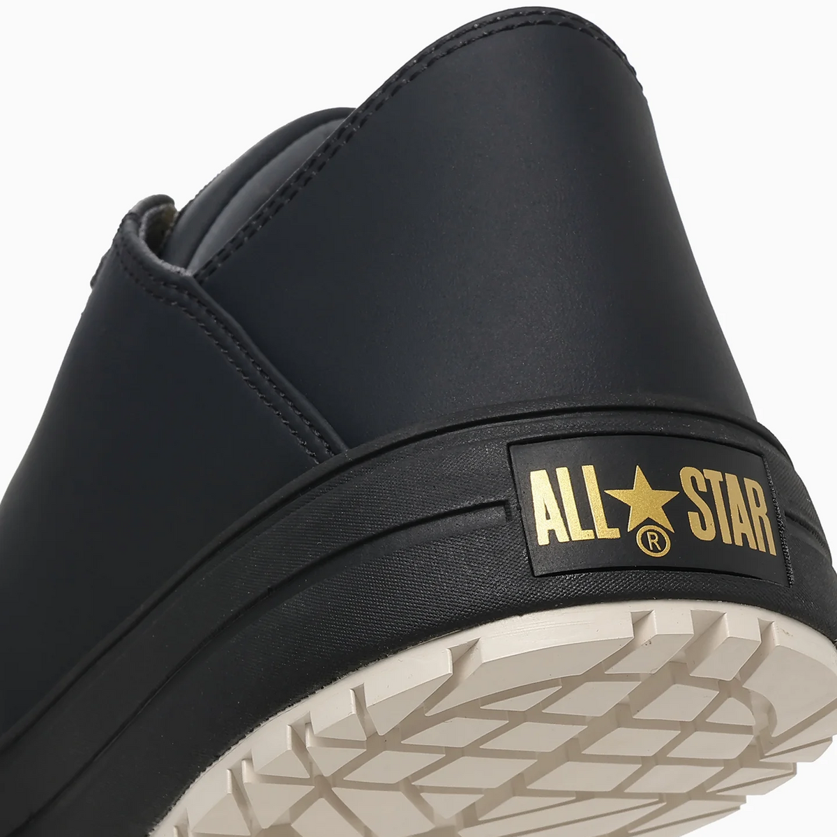 CONVERSE ALL STAR PS II BB OX 踵踏み可セーフティシューズ ブラック×ゴールド