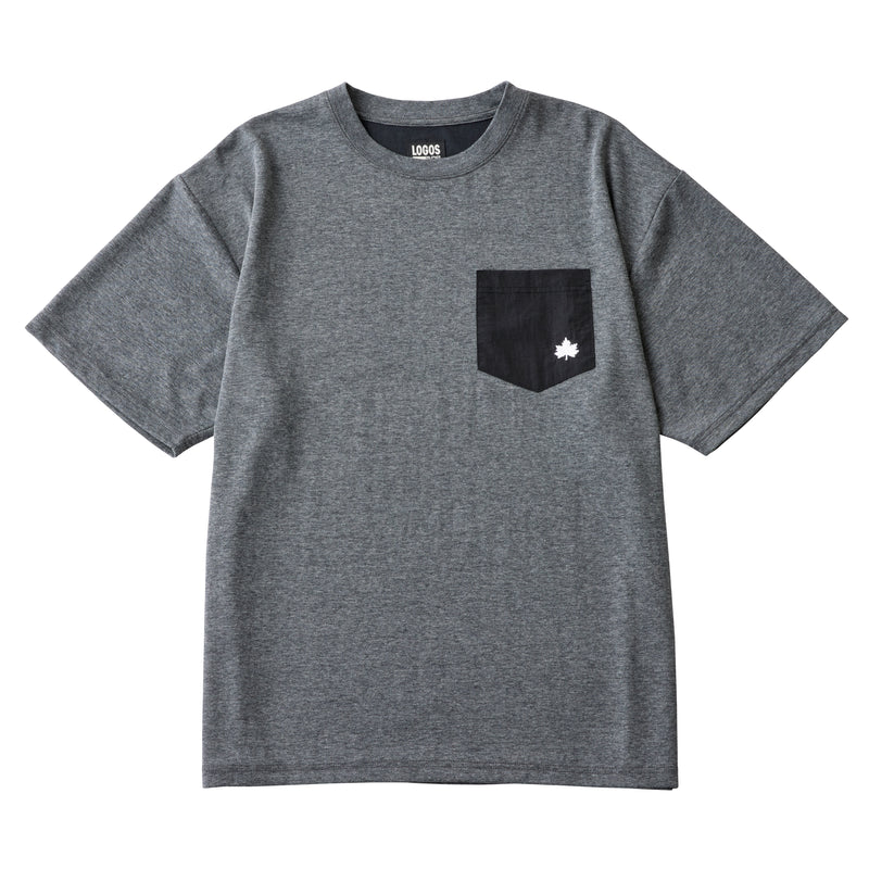 ＃35503 LOGOS by LIPNER ボディリカバリーTシャツ リゲインテック グレー