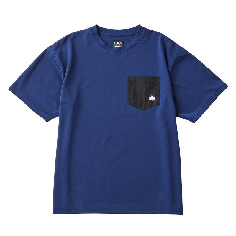 ＃35503 LOGOS by LIPNER ボディリカバリーTシャツ リゲインテック ネイビー