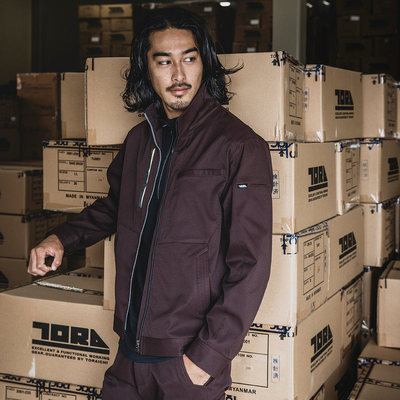 寅壱 3560-124 防風 ボンディング ワークジャケット ストレッチ