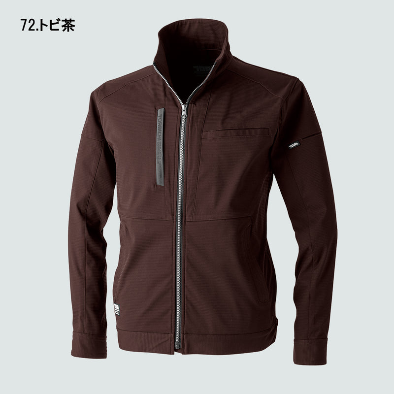 寅壱 3560-124 防風 ボンディング ワークジャケット ストレッチ