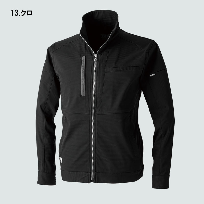 寅壱 3560-124 防風 ボンディング ワークジャケット ストレッチ