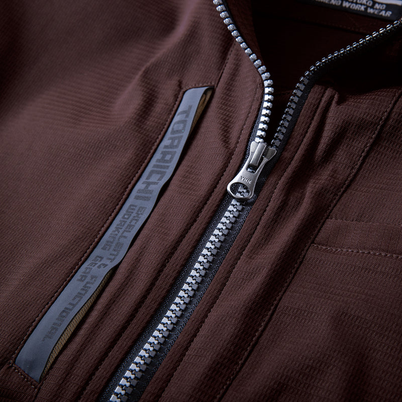 寅壱 3560-124 防風 ボンディング ワークジャケット ストレッチ