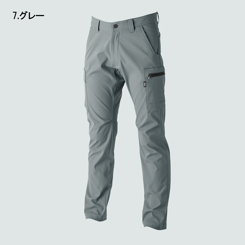 寅壱 3560-219 ストレッチ 防風 カーゴパンツ 軽量