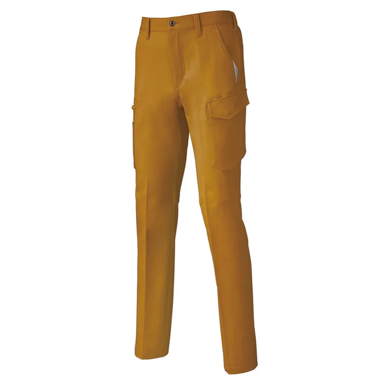 クロダルマ 679シリーズ 35679 カーゴパンツ ノータック バックシャーリング ユニセックスユニフォーム ブラウンキャメル