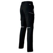 クロダルマ 679シリーズ 35679 カーゴパンツ ノータック バックシャーリング ユニセックスユニフォーム ブラック