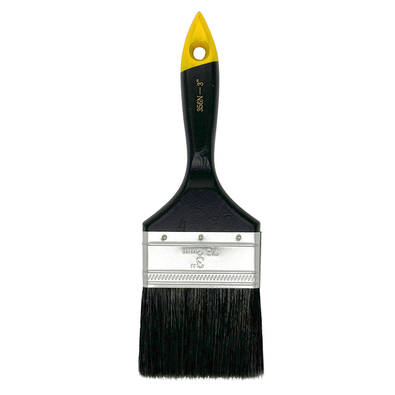 ハンディクラウン 356N ラスター刷毛 黒毛 3インチ