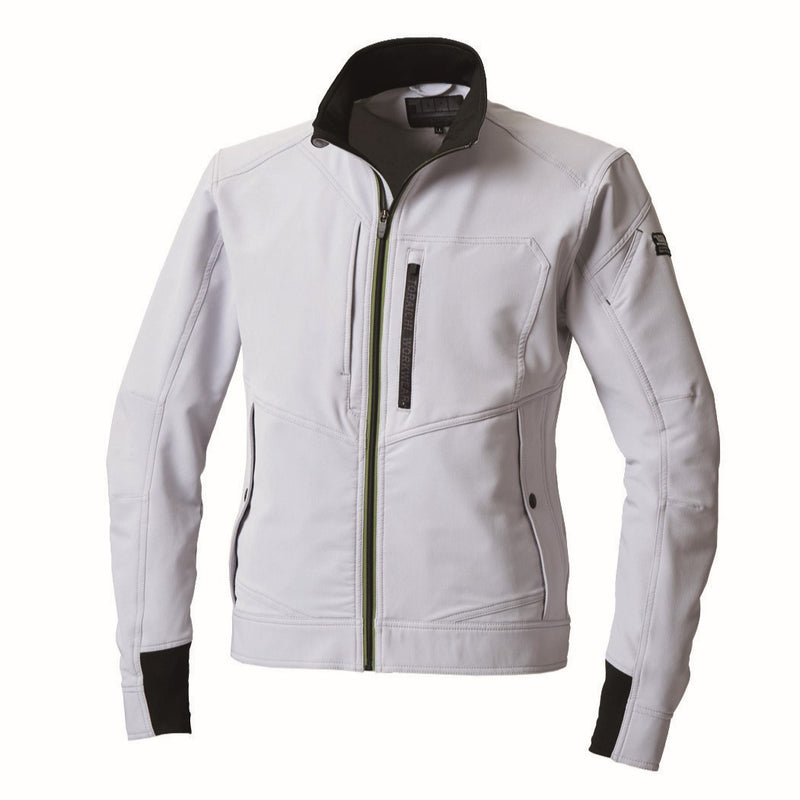 寅壱 3710-124 長袖ブルゾン シルバー