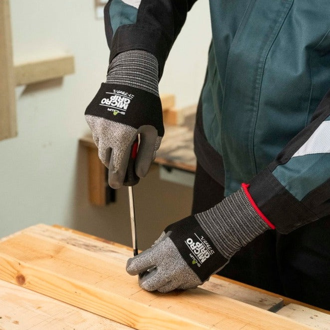 ショーワグローブ No.374 マイクログリップ ニトブラック