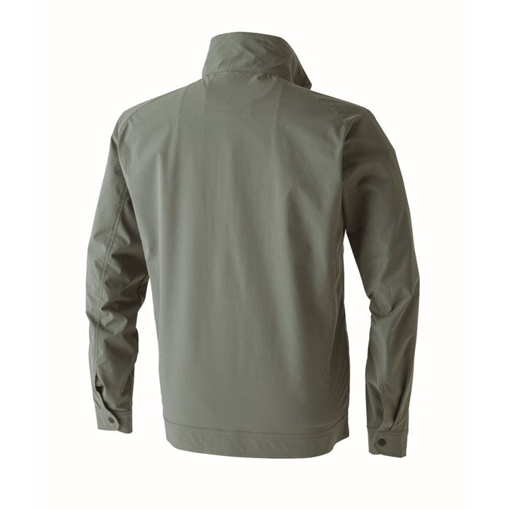 寅壱 3561-124 ワークジャケット OD 背面