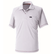 寅壱 5959-621 赤耳半袖ポロシャツ シロ