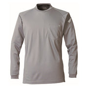 寅壱 5949-617 長袖クルーネックＴシャツ グレー