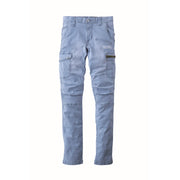 寅壱 8970-219 デニムカーゴパンツ アイスブルー