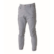 寅壱 3550-235 カーゴジョガーパンツ シルバー 正面