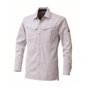 寅壱 3301-125 長袖シャツ シルバー