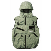 寅壱 1074-662 エアーベスト ファン無し アースカモ 正面