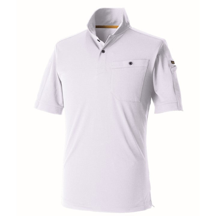 寅壱 5880-621 半袖ポロシャツ シロ