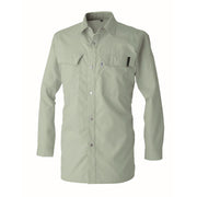 寅壱 2151-125 長袖シャツ アースグリーン