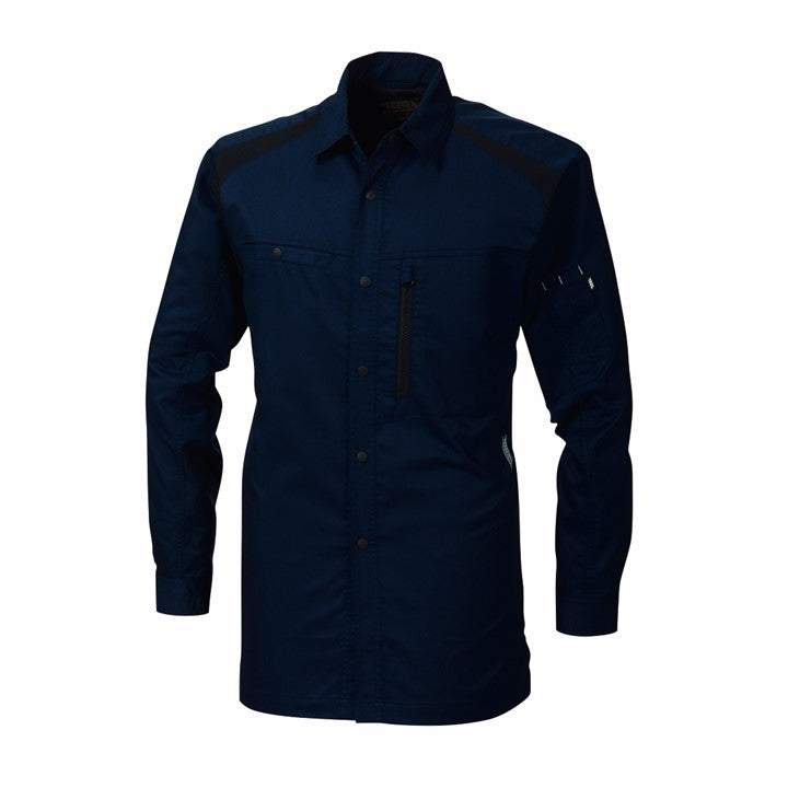 寅壱 2131-125 長袖シャツ 濃コン