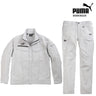 PUMA PW-4021シリーズ 静電気帯電防止 ワークウェア セットアップ 上下セット シルバー