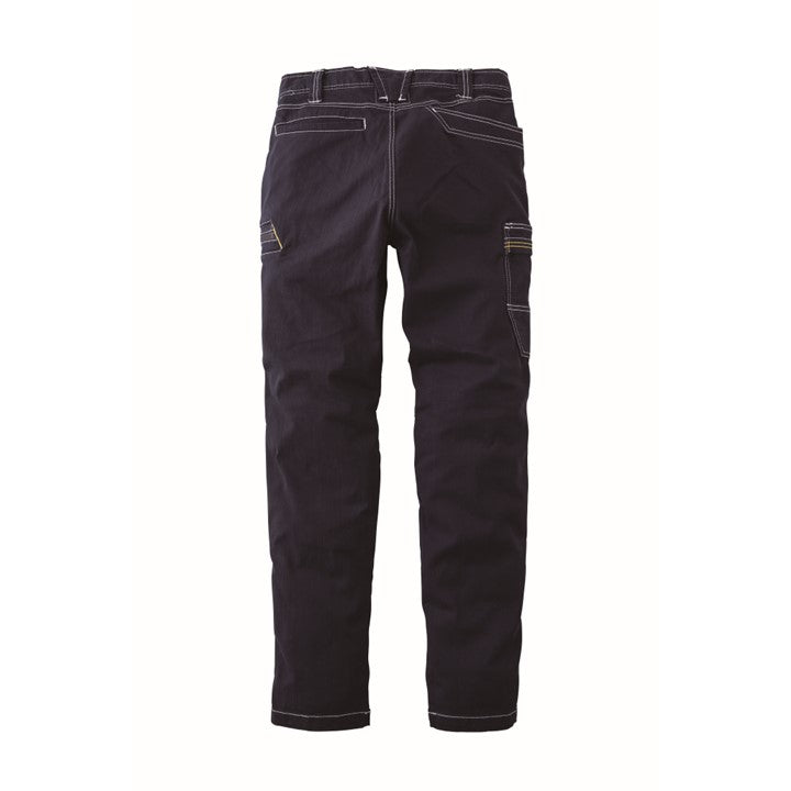 寅壱 8880-219 デニムカーゴパンツ 濃コン 背面