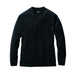 【BURTLE数量限定生産品】あったかさと動きやすさのハイブリッド　4078ホットロングＴシャツ　ユニセックス 35ブラック / S