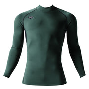 バートル 秋冬インナー 4091 ホットフィッティッド ミルスグレー 正面