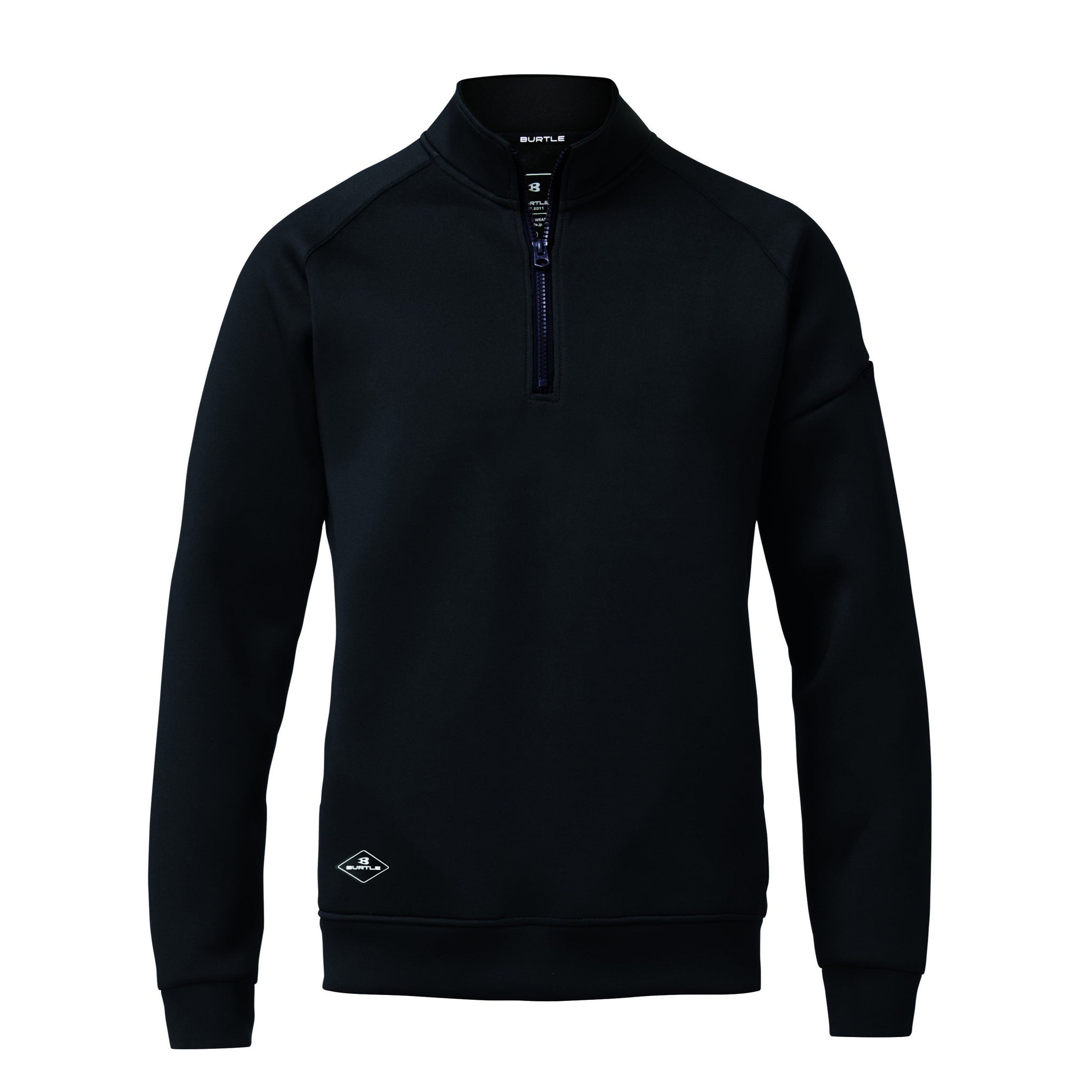 バートル 4111 エアーテックハーフジップフーディ 2025-26AW新作 ブラック