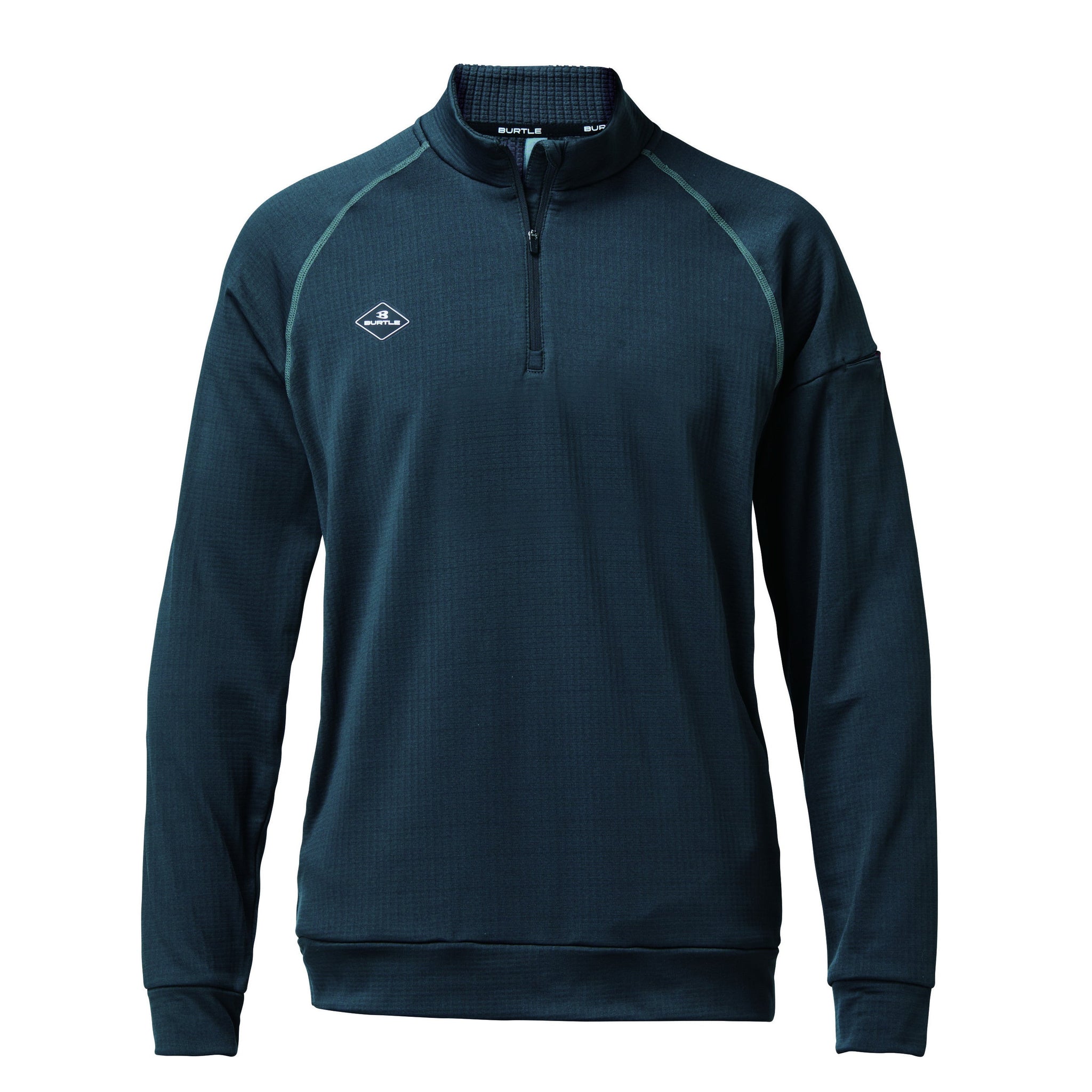 バートル 4113 ハーフジップシャツ 2025-26AW新作 チャコールブラック