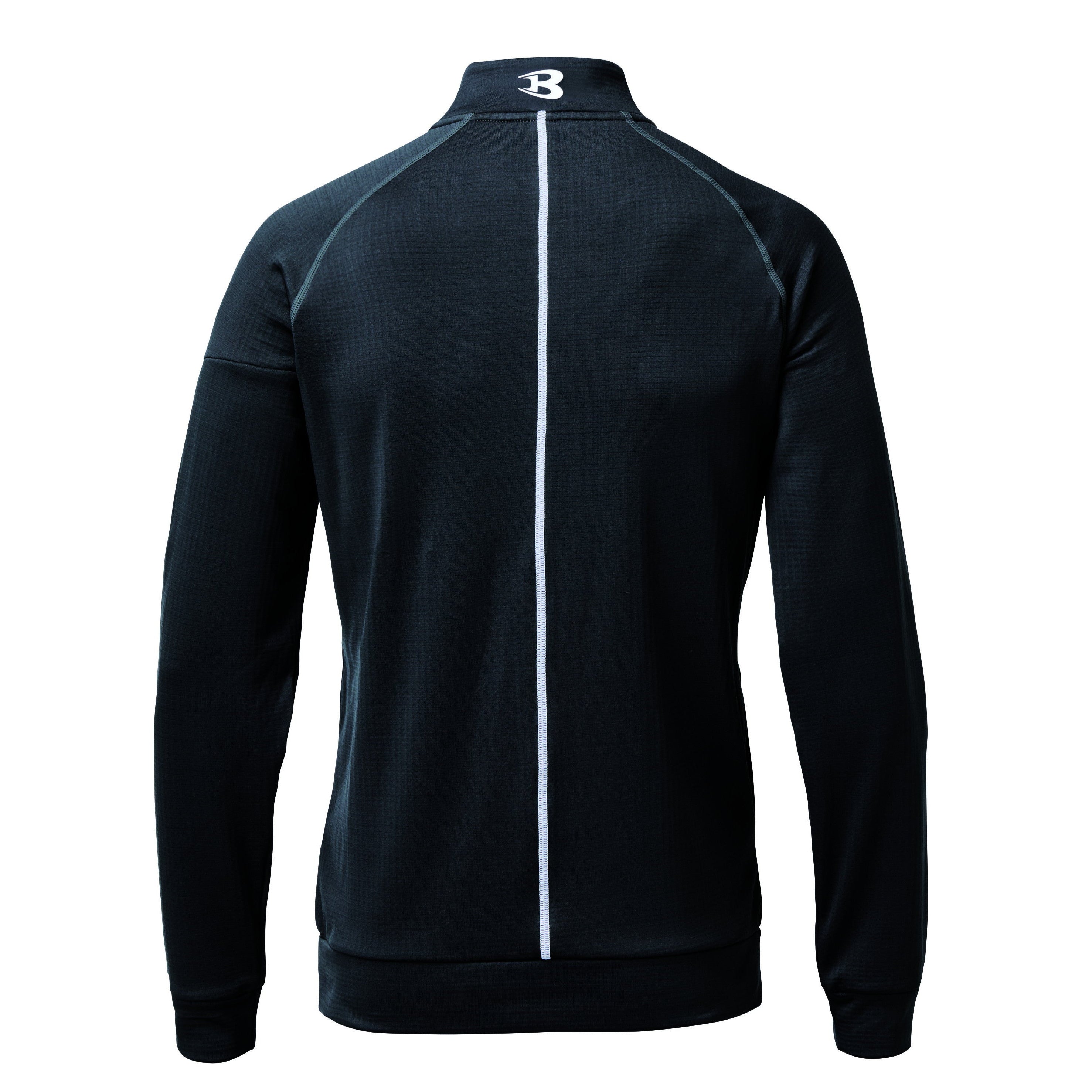 バートル 4113 ハーフジップシャツ 2025-26AW新作 バックスタイル