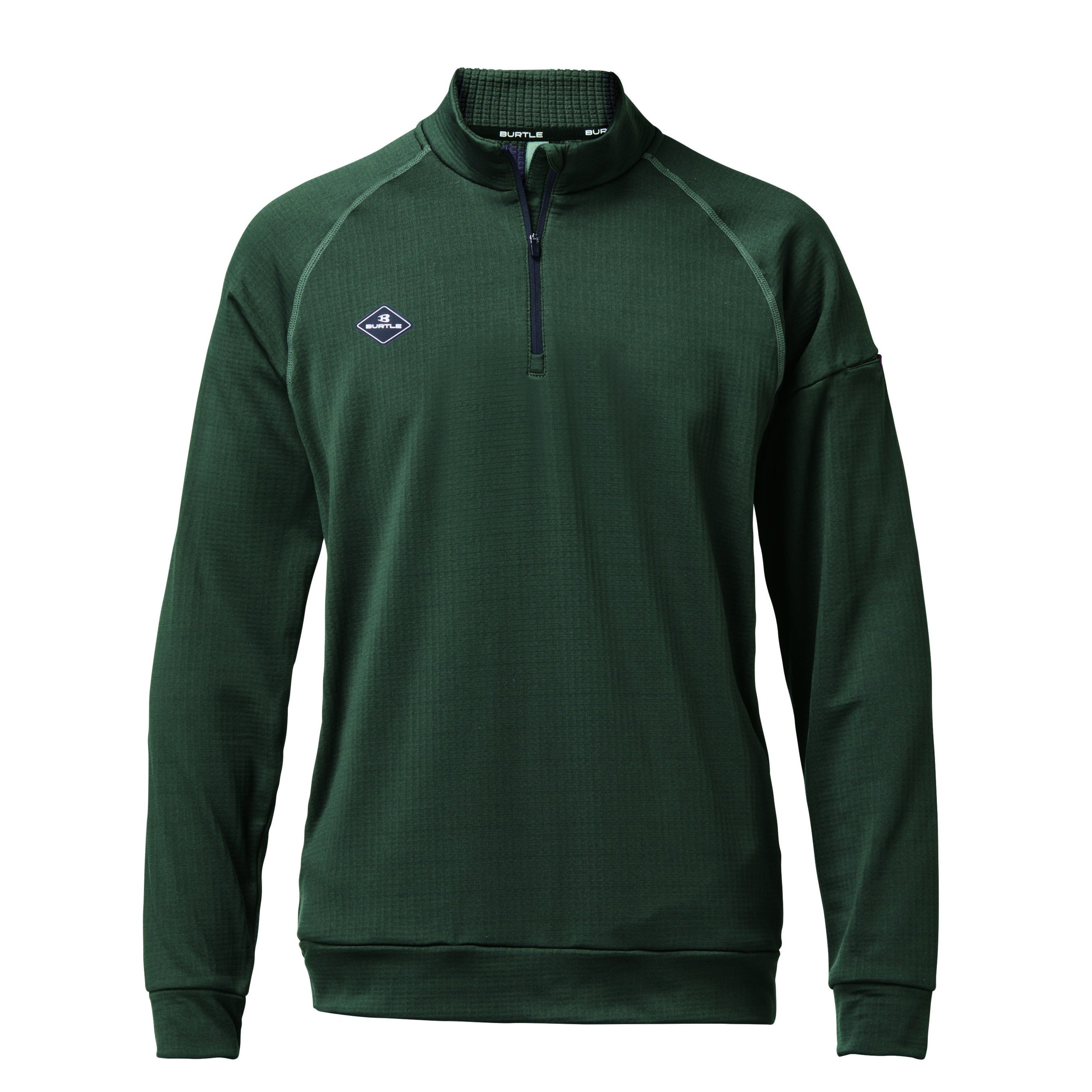 バートル 4113 ハーフジップシャツ 2025-26AW新作 ストームグリーン