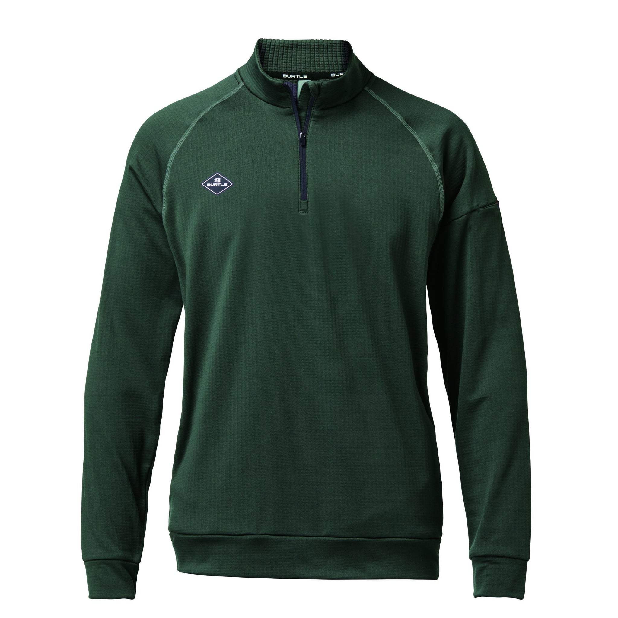 バートル 4113 ハーフジップシャツ 2025-26AW新作 ストームグリーン