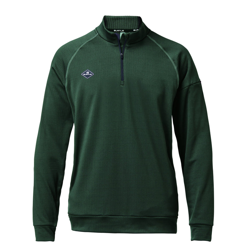 バートル 4113 ハーフジップシャツ 2025-26AW新作 ストームグリーン