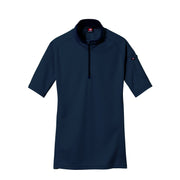 ドライメッシュシリーズ　415ハーフジップ半袖シャツ 17クーガー / S