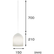 ELUX 02083- ペンダントライト 1灯 エイコーン Acorn コパー ブラックコード 電球別売